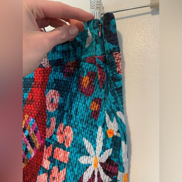 🦋FARM RIO FOR ANTHROPOLOGIE GABRIELA knit MAXI SKIRT XS - Picture 13 of 16